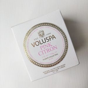 NEW Voluspa Pink Citron Mini Candle 3oz
